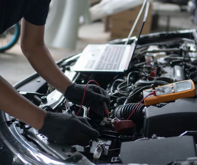 Car engine diagnotics in US